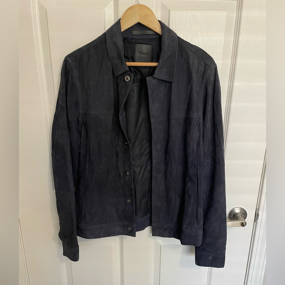 Theory Lamb Leather Jacket